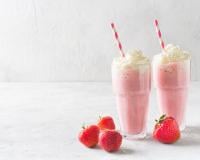 Milkshakes à la fraise