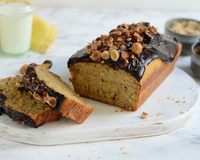 Cake à la noisette et au chocolat