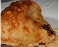 Poulet gratiné au Comté