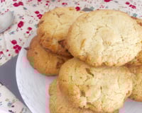 Cookies au beurre de noix de coco et ananas