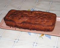 Un très bon cake que j"ai réalisé avec les noisettes de mon jardin.