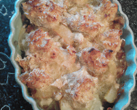 Crumble de poires au roquefort