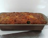 Cake au chorizo olives