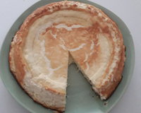 Gâteau léger au fromage blanc et à la noix de coco