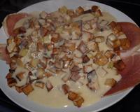 Une délicieuse spécialitée de la Creuse au camembert.