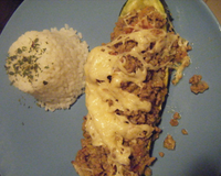 Courgettes gratinées