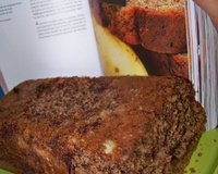 Cake chocolat banane flambée au rhum!