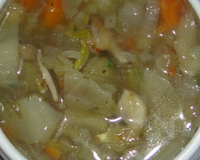 Soupe de chou façon campagnarde