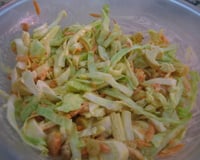 Salade exotique sucré-salé au chou