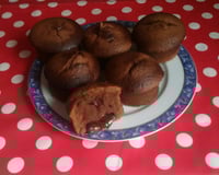 Fondant cœur chocolat