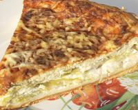 Tarte aux poireaux simple