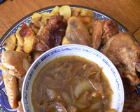 Pintade aux pommes