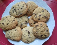 Cookies aux pépites de chocolat et amandes