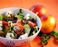Une recette sucré/salé qui propose de mettre en valeur le goût caractériel du Roquefort par des saveurs du soleil.