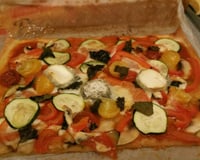 Pizza végétarienne rapide