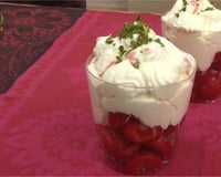 Fraises à la chantilly
