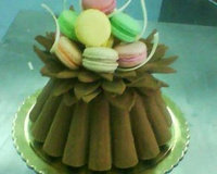 Gâteaux façon macarons au café et autres parfums