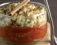 Crumble de Tomates de France au pain d'épices