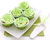 Cupcakes à la pomme verte