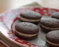Whoopies aux deux chocolats