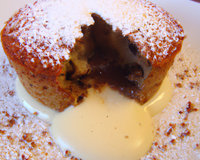 Crumble fondant au chocolat blanc