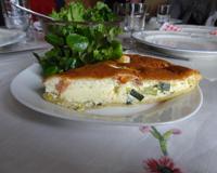 Voici une recette de la traditionnelle quiche lorraine revisitée !