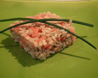 Risotto à la carotte et à l'orange