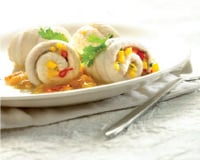 Rouleaux de sole à la mangue