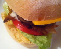 Burger cheese sans gluten