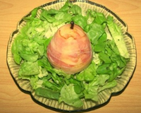 Une entrée sucré/salée et qui présente bien!