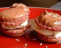 Des macarons, oui, mais avec de la glace et du chocolat