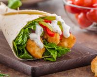 Voici la recette pour un p'tit wrap ranch fait-maison, comme le vrai