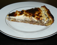 Tarte bourguignonne au boursin cuisine