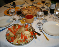 Poule au pot farcie Henri IV