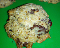 Cookies aux flocons d'avoines chocolat et noix de pécan