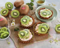 Tartelettes au granola et kiwi