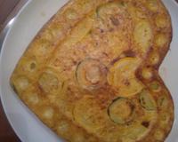 Cela allie les courgettes un peu fades, il faut l'avouer et la pâte de curry thaïe et la crème de coco qui donnent à ce plat un côté exotique bien sympa.