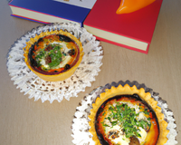 Tartelette poivron roquefort