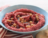 Ce houmous coloré d’hiver se prépare en 5 minutes et fait toujours son effet à l’apéro