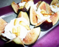 Etoiles de figues au roquefort