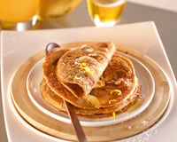 Pancakes banane coco à la farine de petit épeautre