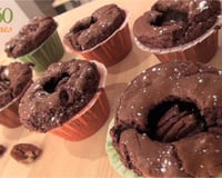 Moelleux au chocolat et aux noix de pécan