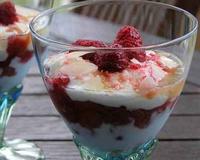 Quoi de plus plaisant que de manger un dessert lacté et fruité fait maison !