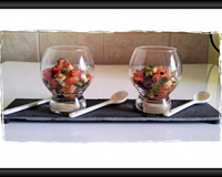 Tartare de légumes croquants