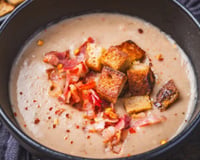 Simple et ultra réconfortante : voici  le secret de la vraie soupe ardéchoise aux châtaignes