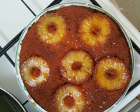 Gâteau à l'ananas tout simple