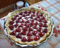 Tarte aux fraises chantilly