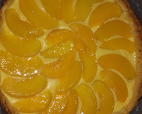 Tarte aux pêches rapide