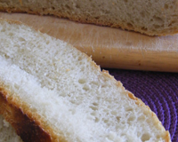 Pain blanc sur poolish cuisson en cocotte