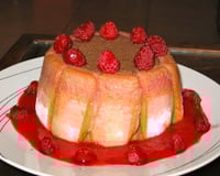 Charlotte chocolat - framboises